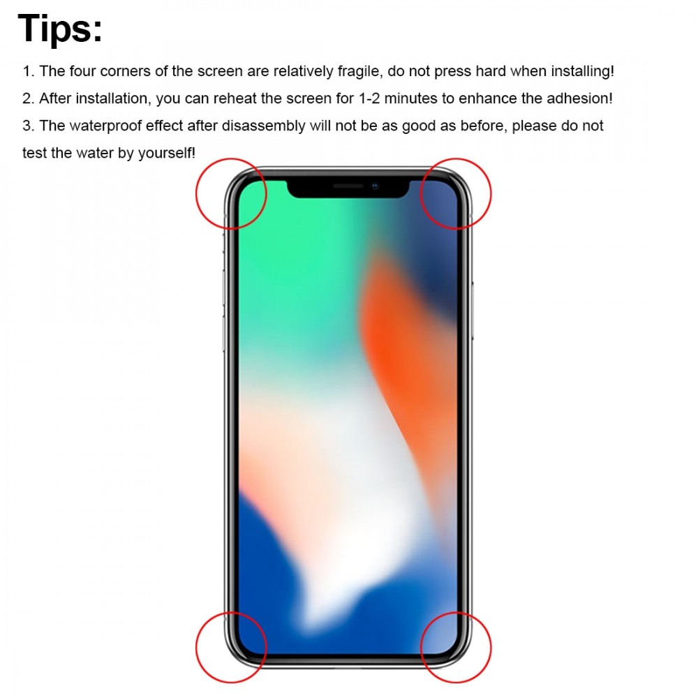 Hard OLED Material LCD Screen and Digitizer Full Assembly for iPhone X(Black) iPhone Replacement Parts Apple iPhone X